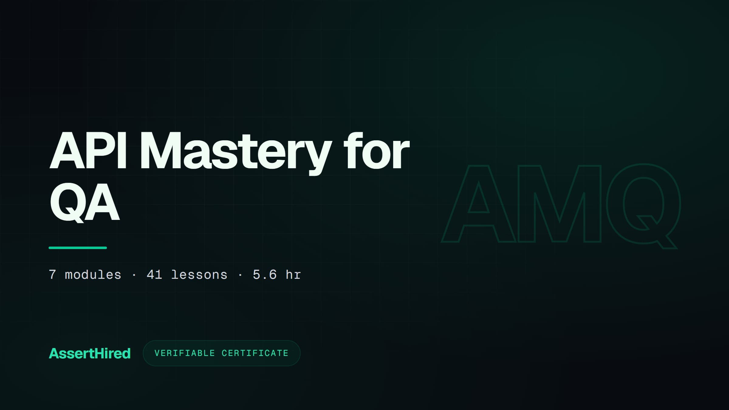 API Mastery for QA