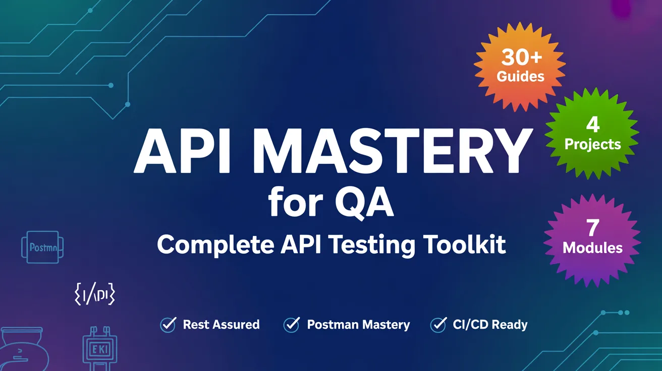 API Mastery for QA | AssertHired, QA Video Course + Certificate